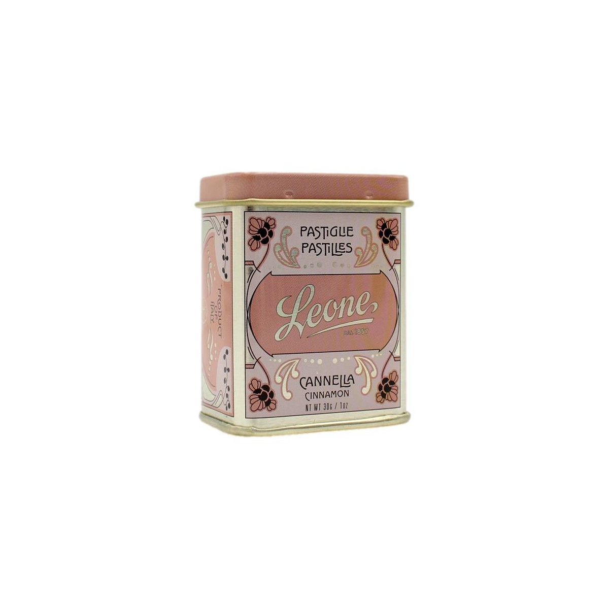 LEONE LATTINA "LE CLASSICHE" CON PASTIGLIE ALLA CANNELLA 30 GR