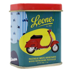 LEONE LATTINA "VESPA" ROSSA CON PASTIGLIE MISTE DISSETANTI 30 GR