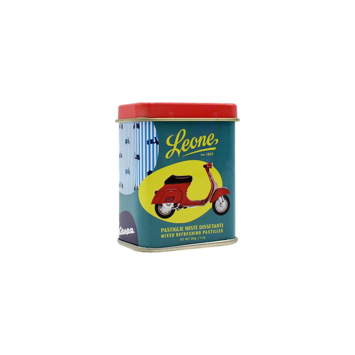 LEONE LATTINA "VESPA" ROSSA CON PASTIGLIE MISTE DISSETANTI 30 GR