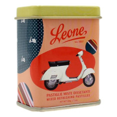 LEONE LATTINA "VESPA" BIANCA CON PASTIGLIE MISTE DISSETANTI 30 GR