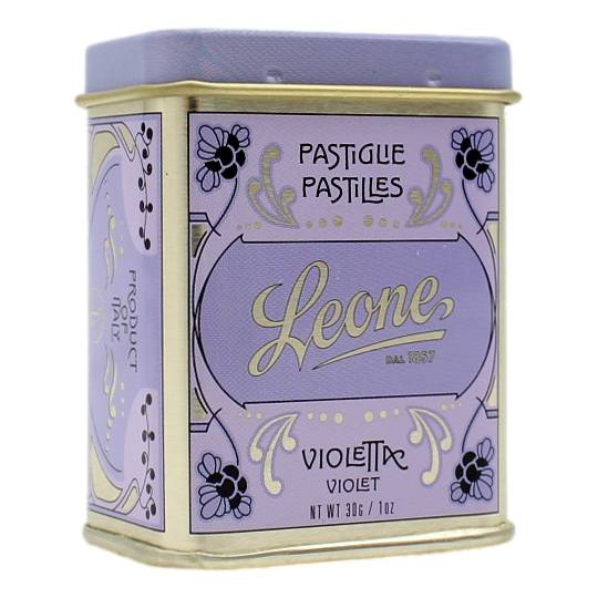 LEONE LATTINA "LE CLASSICHE" CON PASTIGLIE ALLA VIOLETTA 30 GR