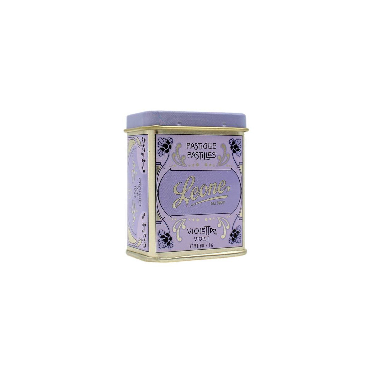 LEONE LATTINA "LE CLASSICHE" CON PASTIGLIE ALLA VIOLETTA 30 GR