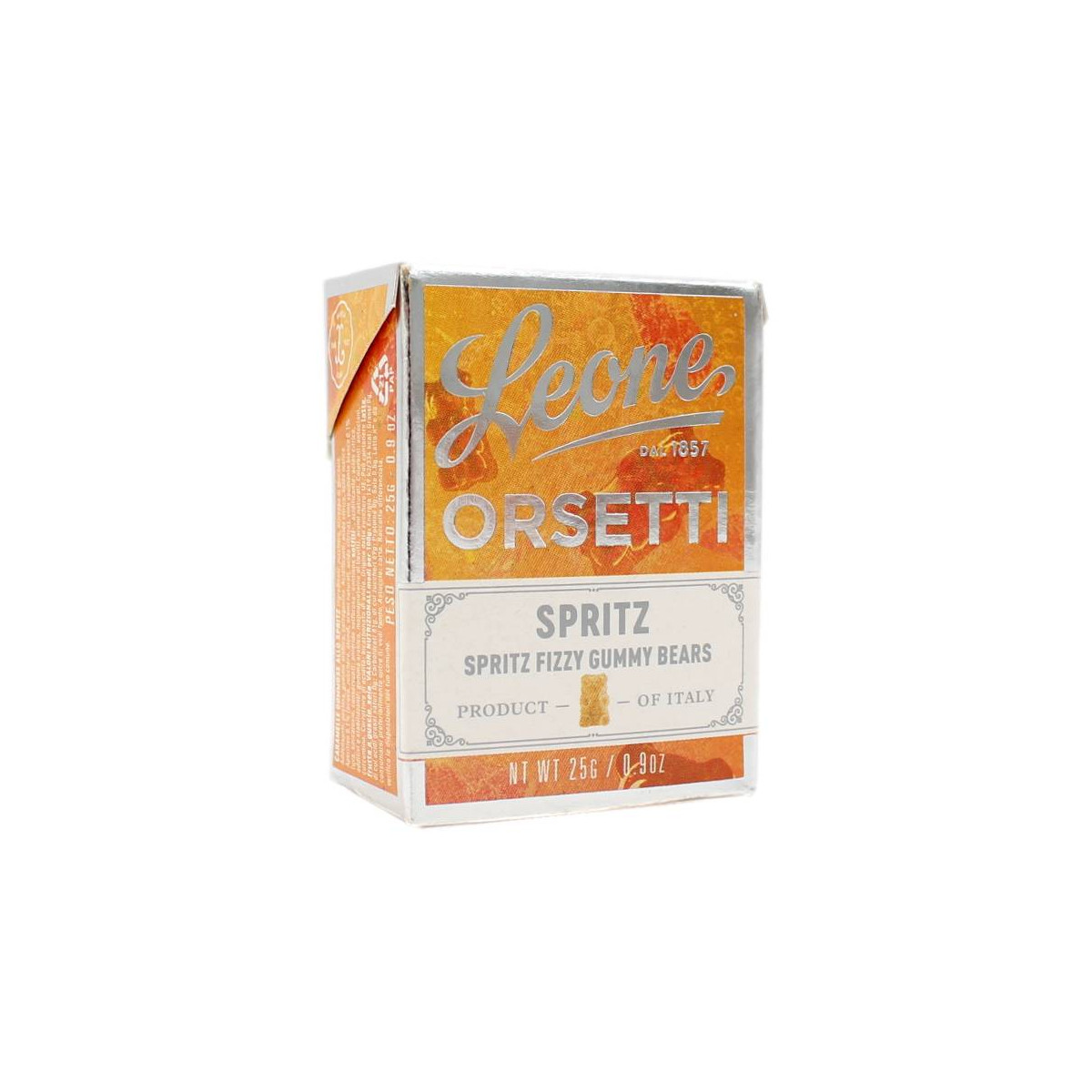 LEONE ORSETTI GOMMOSI FRIZZANTI ALLO SPRITZ 25 GR