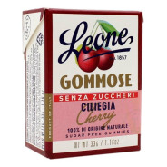 LEONE CARAMELLE GOMMOSE SENZA ZUCCHERI ALLA CILIEGIA 33 GR