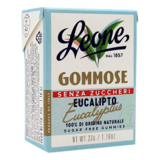 LEONE CARAMELLE GOMMOSE SENZA ZUCCHERI ALL'EUCALIPTO 33 GR