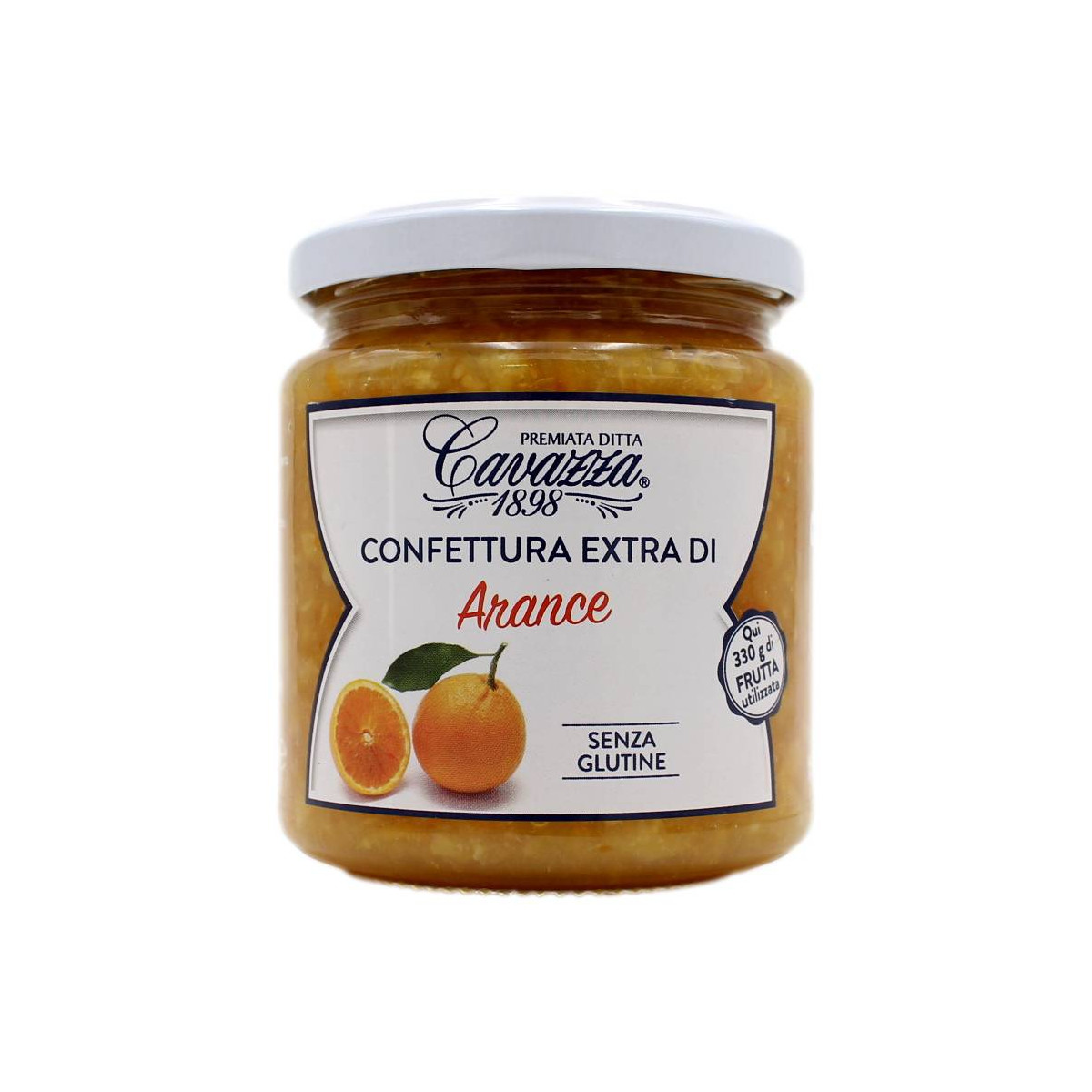CAVAZZA 1898 CONFETTURA EXTRA DI ARANCE 370 GR