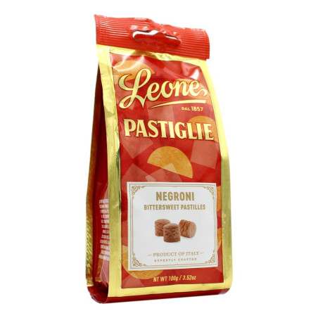 LEONE SACCHETTO CON PASTIGLIE AL NEGRONI 100 GR