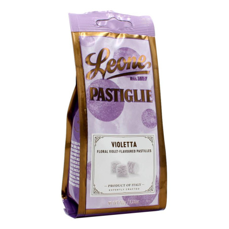 LEONE SACCHETTO CON PASTIGLIE ALLA VIOLETTA 100 GR