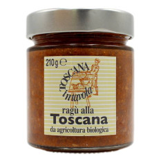 TOSCANA IN TAVOLA RAGU' ALLA TOSCANA DA AGRICOLTURA BIOLOGICA 210 GR
