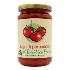 TOSCANA IN TAVOLA SUGO DI POMODORO AL BASILICO FRESCO DA AGRICOLTURA BIOLOGICA 290 GR