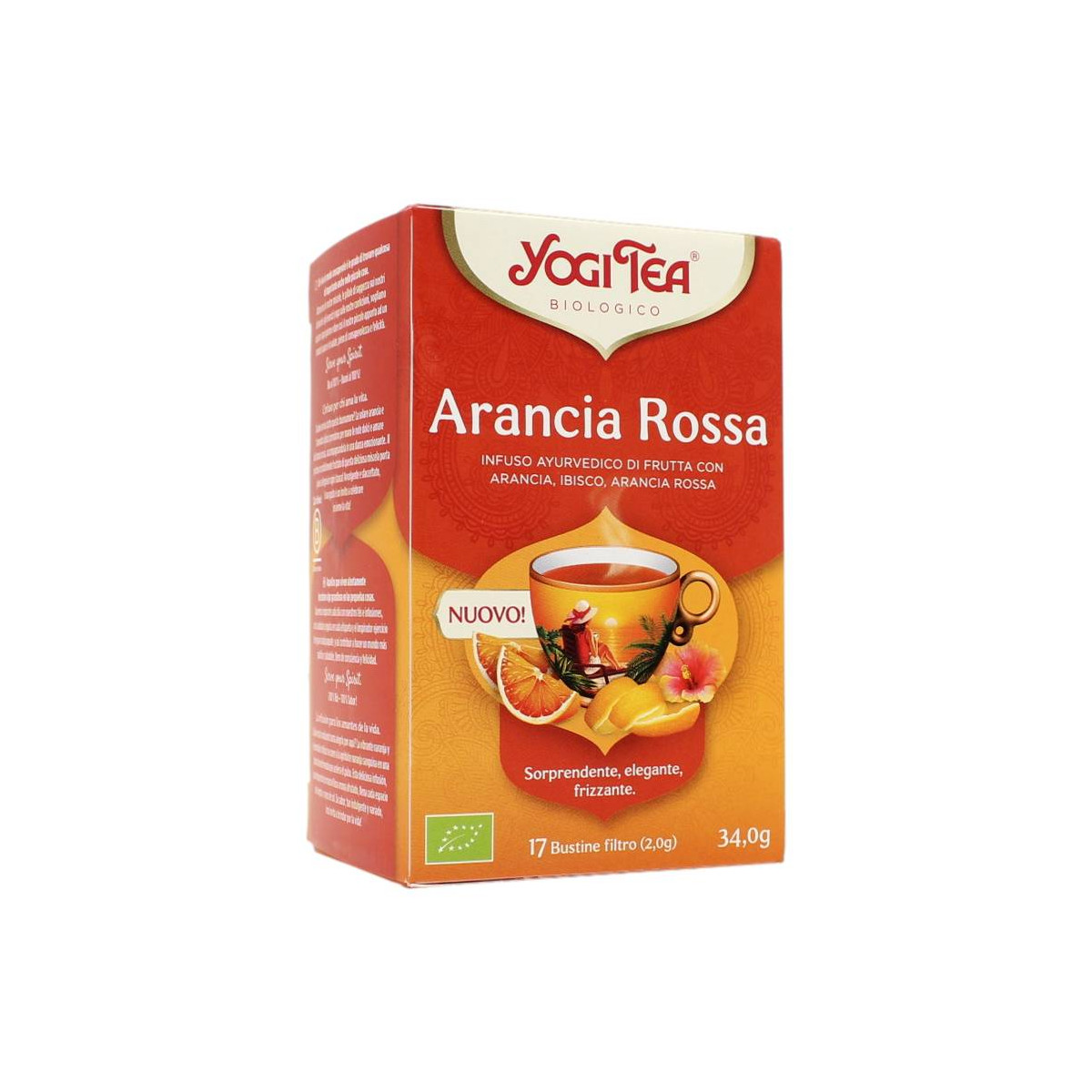 YOGI TEA ARANCIA ROSSA 17 BUSTINE 34 GR