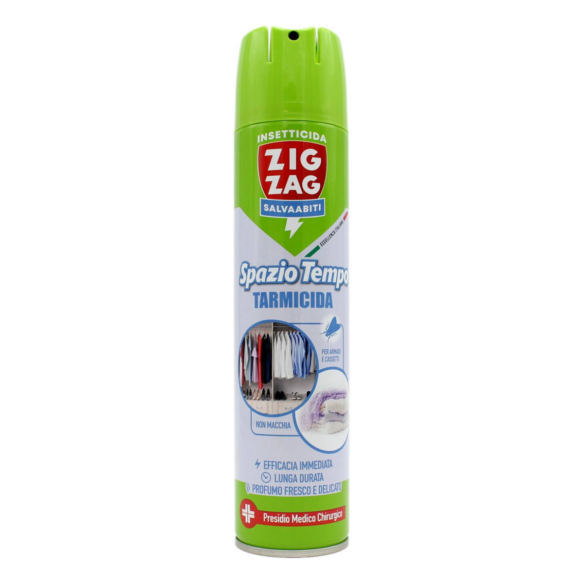 ZIG ZAG SALVA ABITI SPAZIO TEMPO TARMICIDA SPRAY 300 ML
