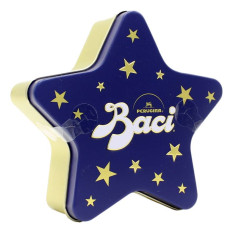 PERUGINA STELLINA IN METALLO CON BACI 50 GR