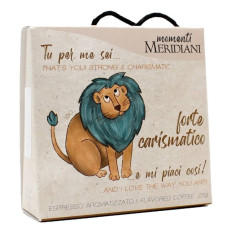 MERIDIANI "TU PER ME SEI FORTE CARISMATICO E MI PIACI COSI'!" CAFFE' GUSTO CIOCCOLATO 25 GR