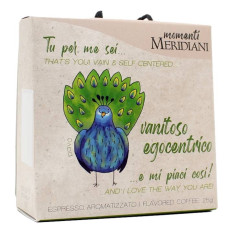 MERIDIANI "TU PER ME SEI VANITOSO EGOCENTRICO E MI PIACI COSI'!" CAFFE' CREMA D'IRLANDA 25 GR