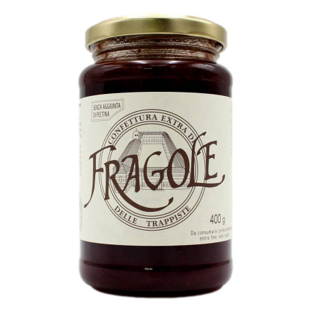 MONASTERO TRAPPISTE VITORCHIANO CONFETTURA EXTRA DI FRAGOLE 400 GR