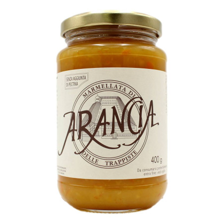 MONASTERO TRAPPISTE VITORCHIANO MARMELLATA DI ARANCIA 400 GR