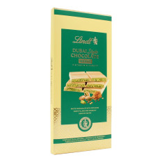 LINDT TAVOLETTA DUBAI STYLE CHOCOLATE BIANCA CON PISTACCHIO E KATAIFI 150 GR