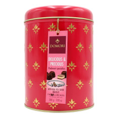 DOMORI TARTUFI E CREMINI CLASSICI IN SCATOLA DI METALLO CON BRACCIALE TROLLBEADS 200 GR