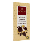 DOMORI TAVOLETTA AL LATTE "NOCCIOLE GIANDUIA" CON CACAO CRIOLLO 75 GR