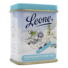 LEONE LATTINA "OLIMPIADI INVERNALI MILANO CORTINA 2026" AZZURRA CON PASTIGLIE MISTE DISSETANTI 30 GR