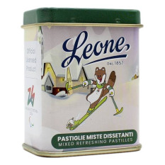 LEONE LATTINA "OLIMPIADI INVERNALI MILANO CORTINA 2026" VERDE SCURA CON PASTIGLIE MISTE DISSETANTI 30 GR