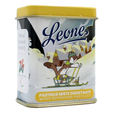 LEONE LATTINA "OLIMPIADI INVERNALI MILANO CORTINA 2026" GIALLA CON PASTIGLIE MISTE DISSETANTI 30 GR