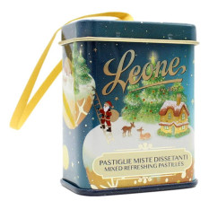 LEONE LATTINA "BABBO NATALE" CON PASTIGLIE MISTE DISSETANTI DA APPENDERE 30 GR