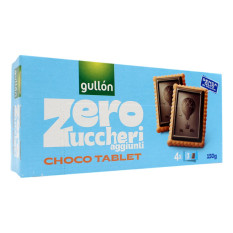 GULLON BISCOTTI CHOCO TABLET ZERO ZUCCHERI AGGIUNTI 150 GR