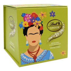 LINDT SCATOLA ARTE "FRIDA KAHLO" CON LINDOR AL PISTACCHIO 175 GR