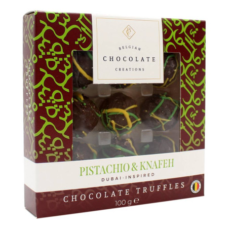 BELGIAN CHOCOLATE CREATIONS PRALINE FONDENTI DUBAI INSPIRED 100 GR