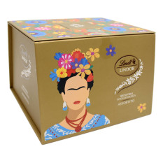LINDT SCATOLA ARTE "FRIDA KAHLO" CON LINDOR ASSORTITI 405 GR