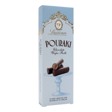 LAURENCE POURAKI DI CIOCCOLATO FONDENTE CON CREMA ALLA NOCCIOLA 120 GR