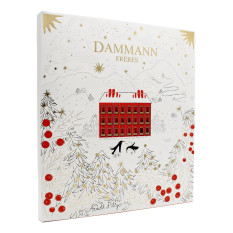DAMMANN FRERES CALENDARIO DELL'AVVENTO CON ASSORTIMENTO DI INFUSI E TE' 51 GR