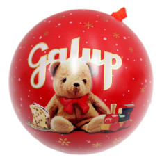 GALUP PALLA DI METALLO CON FUNE E PANETTONCINO TRADIZIONALE 100 GR