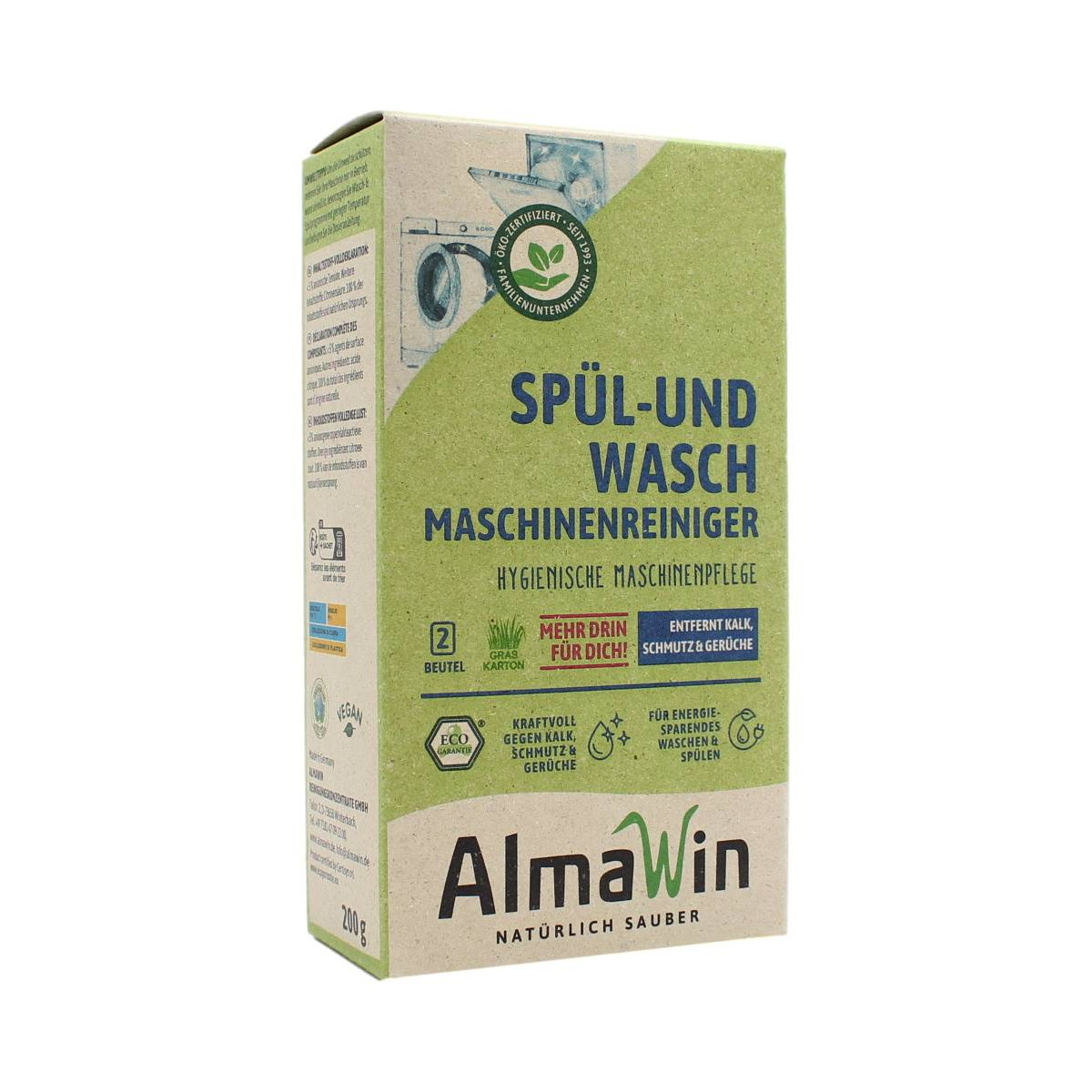 ALMAWIN PULITORE PER LAVATRICE E LAVASTOVIGLIE 200 GR