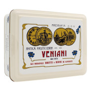 VENIANI BRUTTI E BUONI ALLA VANIGLIA IN SCATOLA DI METALLO 150 GR