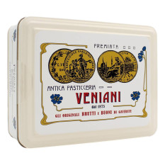 VENIANI BRUTTI E BUONI ALLA VANIGLIA IN SCATOLA DI METALLO 150 GR