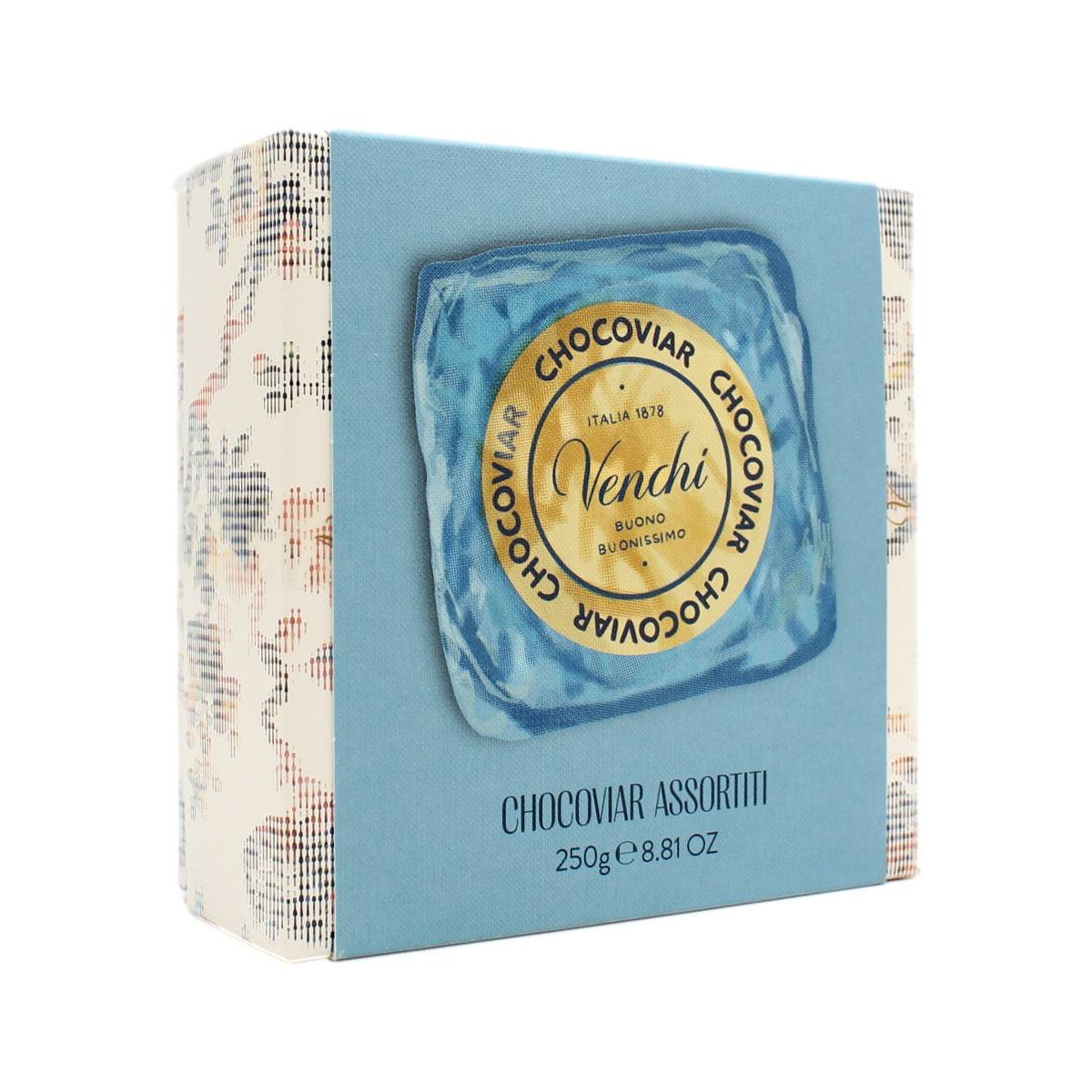 VENCHI SCATOLA CON CHOCOVIAR ASSORTITI 250 GR