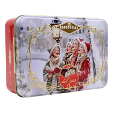 CONDORELLI TORRONCINI MORBIDI ASSORTITI IN SCATOLA DI METALLO FANTASIE ASSORTITE 75 GR