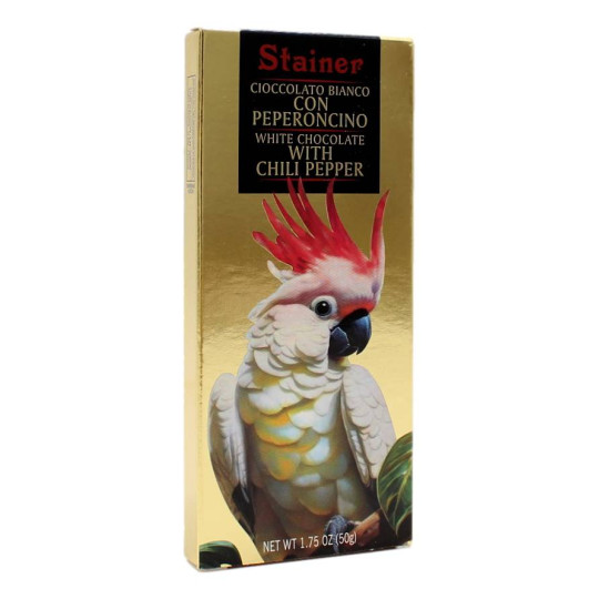 STAINER TAVOLETTA BIANCA CON PEPERONCINO 50 GR