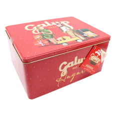 GALUP IL PANETTONE GRAN GALUP TRADIZIONALE IN SCATOLA DI METALLO CON TOMBOLA 1 KG