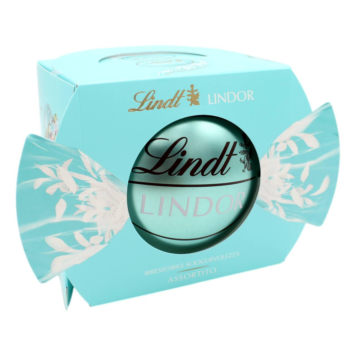 LINDT MAXI LINDOR IN METALLO CON LINDOR ASSORTITI 200 GR