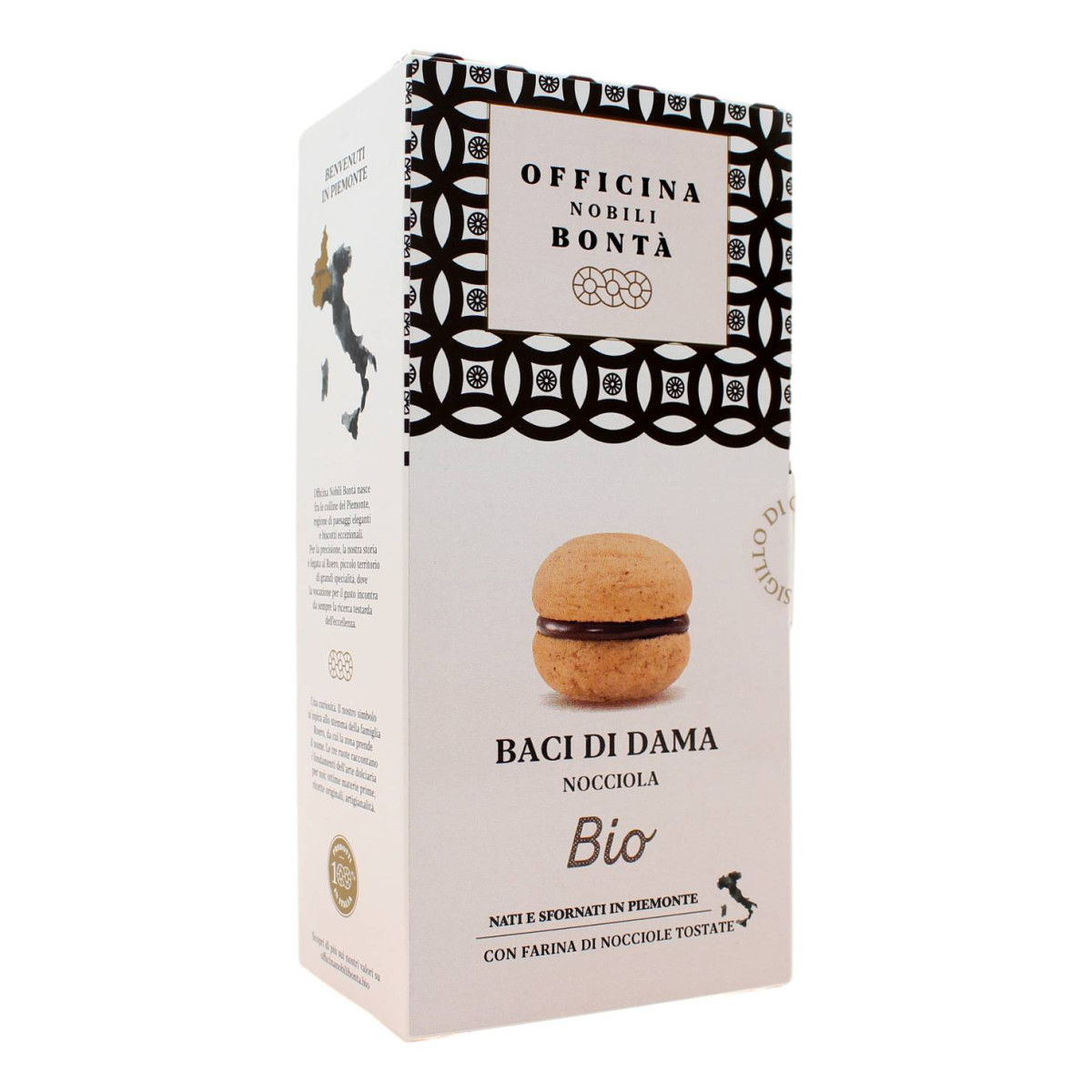 OFFICINA NOBILI BONTA' BACI DI DAMA NOCCIOLA BIO 180 GR