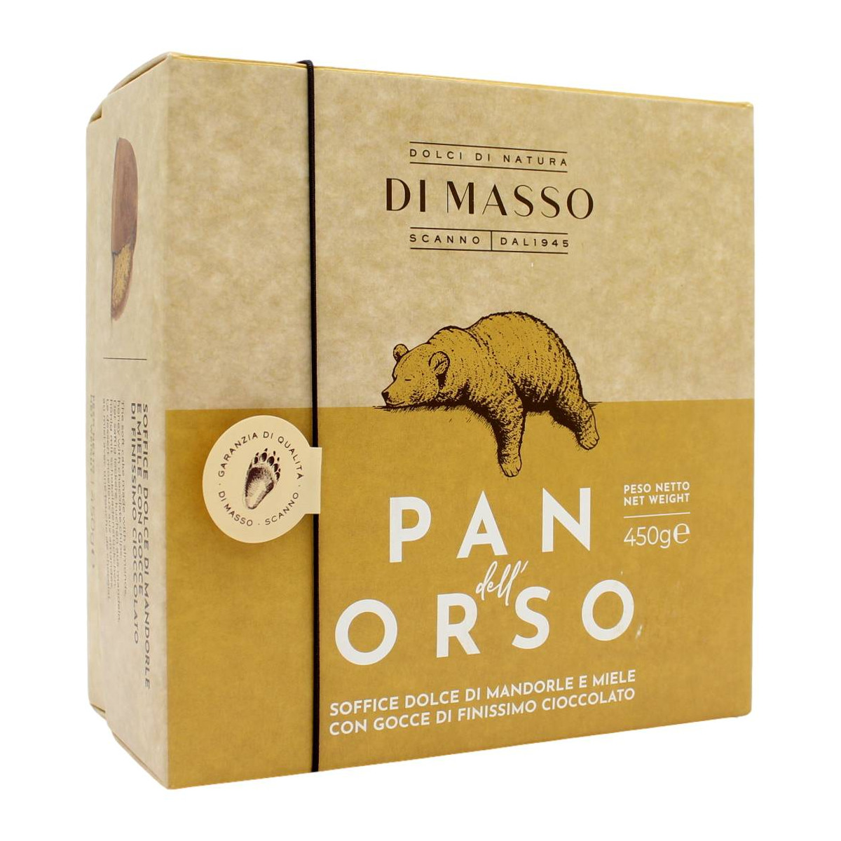 DI MASSO PAN DELL'ORSO CON GOCCE DI FINISSIMO CIOCCOLATO 450 GR