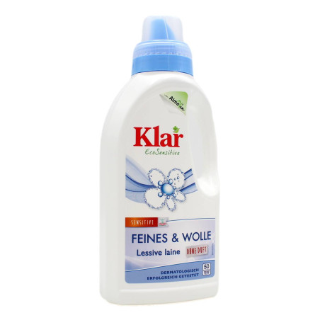 KLAR DETERGENTE DELICATI & LANA SENZA PROFUMO 50 LAVAGGI 500 ML