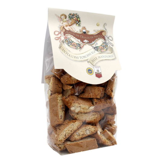 ANTICHI DOLCI DI SIENA CANTUCCINI TOSCANI I.G.P ALLE MANDORLE 500 GR