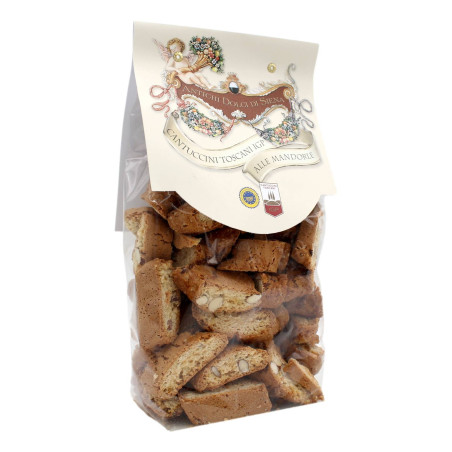 ANTICHI DOLCI DI SIENA CANTUCCINI TOSCANI I.G.P ALLE MANDORLE 500 GR