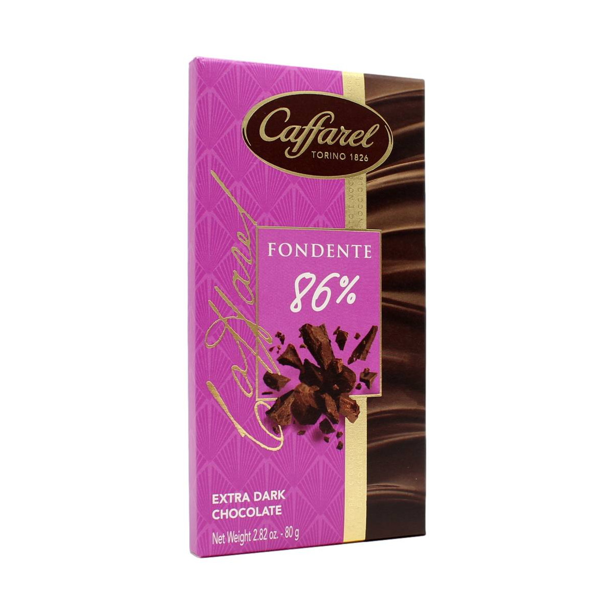 CAFFAREL TAVOLETTA DARK 86% CACAO 80 GR