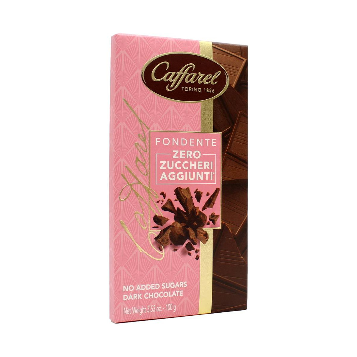 CAFFAREL TAVOLETTA FONDENTE ZERO ZUCCHERI AGGIUNTI 100 GR